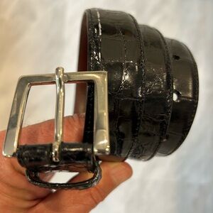 Brooks Brothers Genuine Alligator Belt Size 38